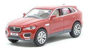 Oxford 1:76 Jaguar F Pace Italian Racing Red