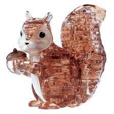 Crystal Puzzle Squirrel