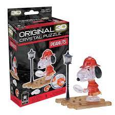 Crystal Puzzle Snoopy Detective