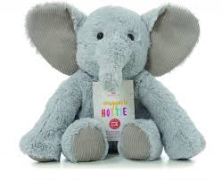 Snuggable Hottie- Grey Elephant