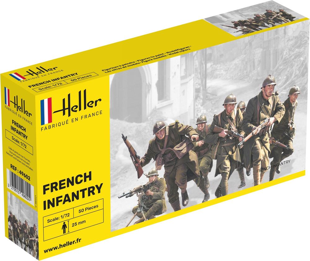 Heller 1/72 French Infantry 49602