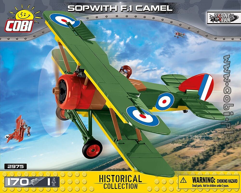 Cobi Sopwith F.1 Camel 170pc