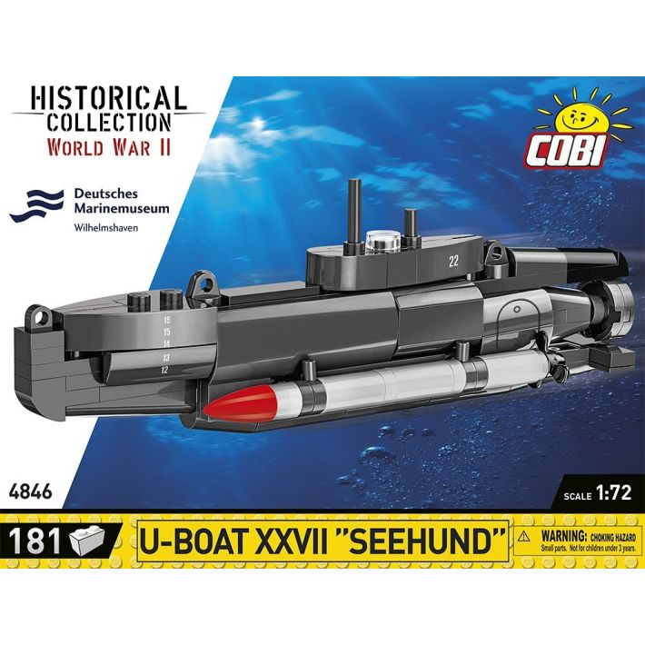 Cobi U-Boat XXV11 Seehund  181pc