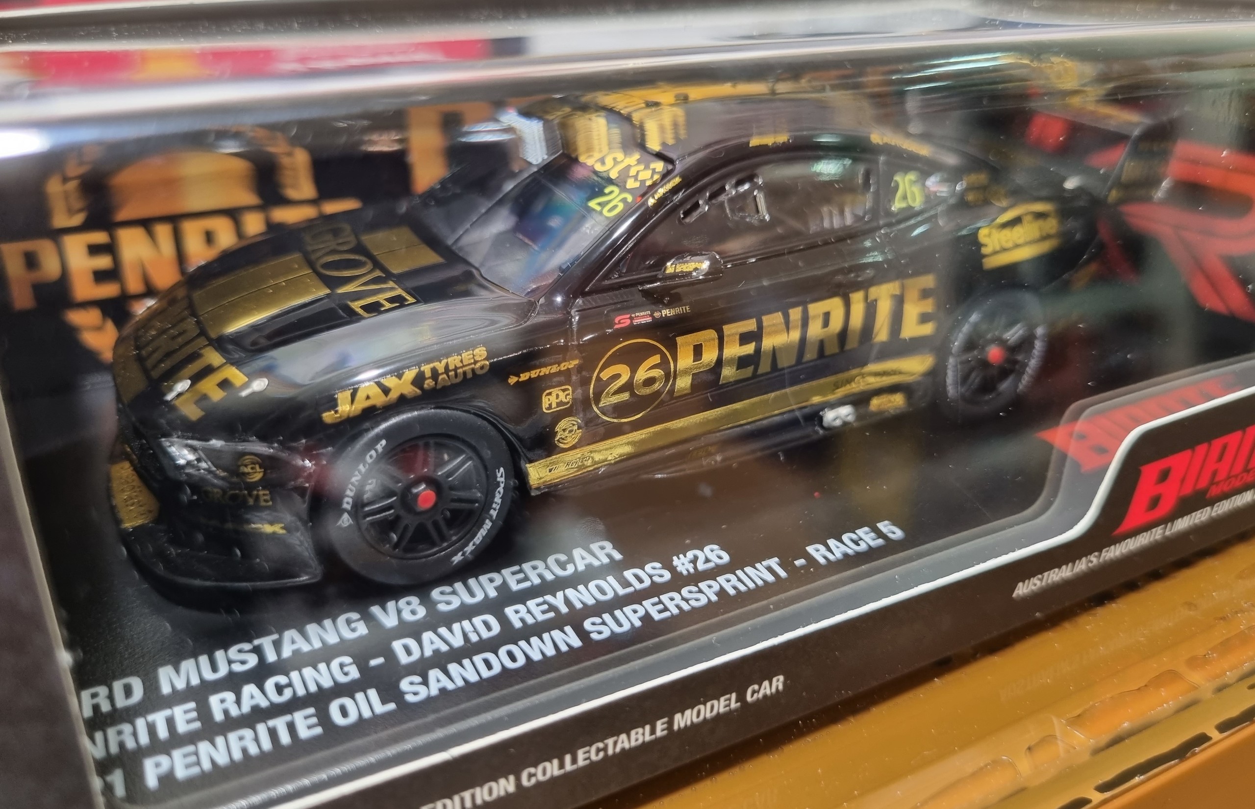 Biante 1:43 2021 Ford Mustang V8 Supersprint Penrite Racing