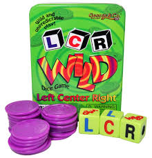 LCR Dice Game Wild