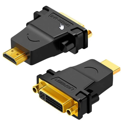 DVI TO HDMI (HDMI MALE) CONVERTOR ADAPTER