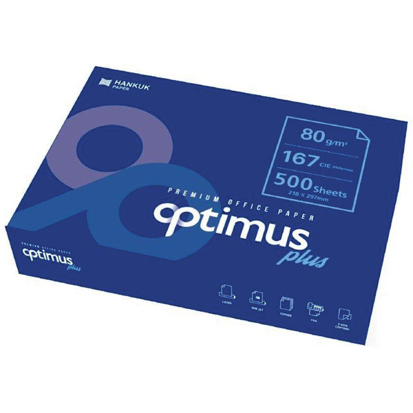 OPTIMUS PREMIUM OFFICE PAPER A4 BOX 5 REAMS