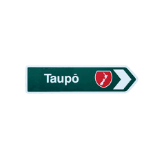 Taupo ROAD SIGN MAGNET
