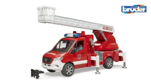 Bruder  MB Sprinter Fire engine with ladder, waterpump and L+S