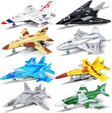 Fighter Plane  Diecast 1:180 Pullback