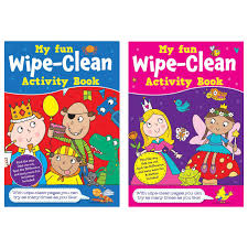 Activity Book Wipe Clean 24 pages