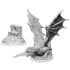 D & D Nolzur's Marvelous Miniatures White Dragon Wyrmling