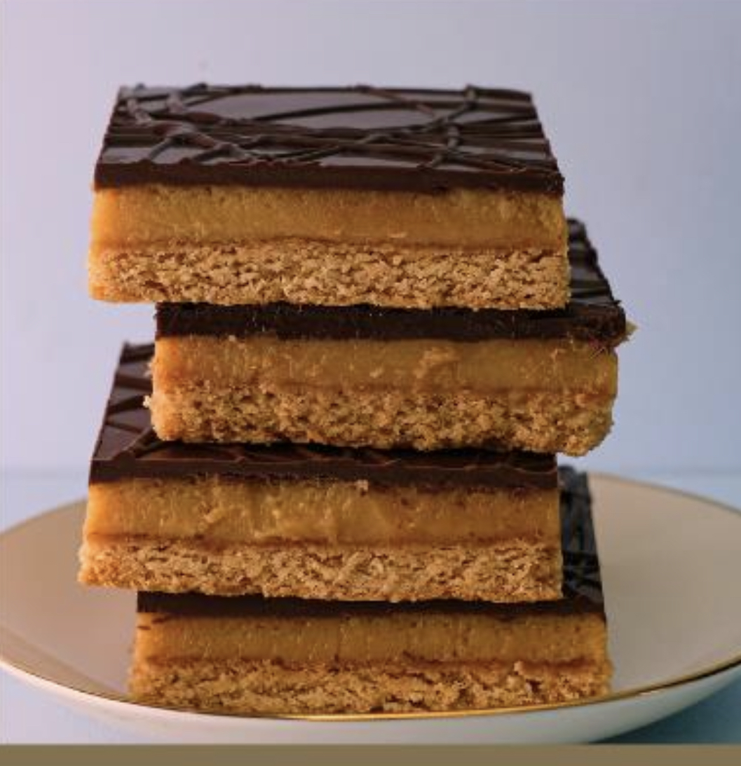 Cookie Caramel Slice