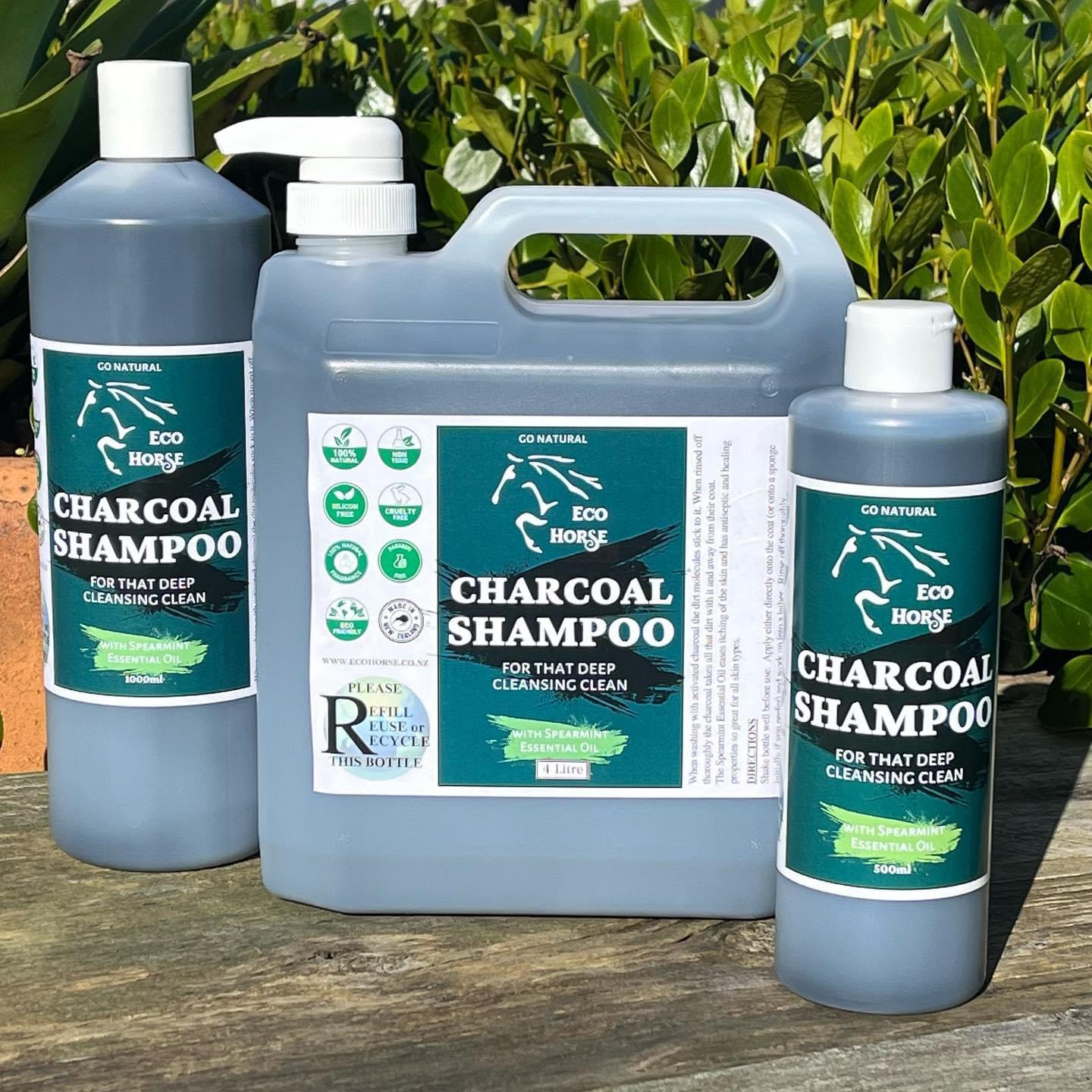 Eco Horse Charcoal  Shampoo 500ml