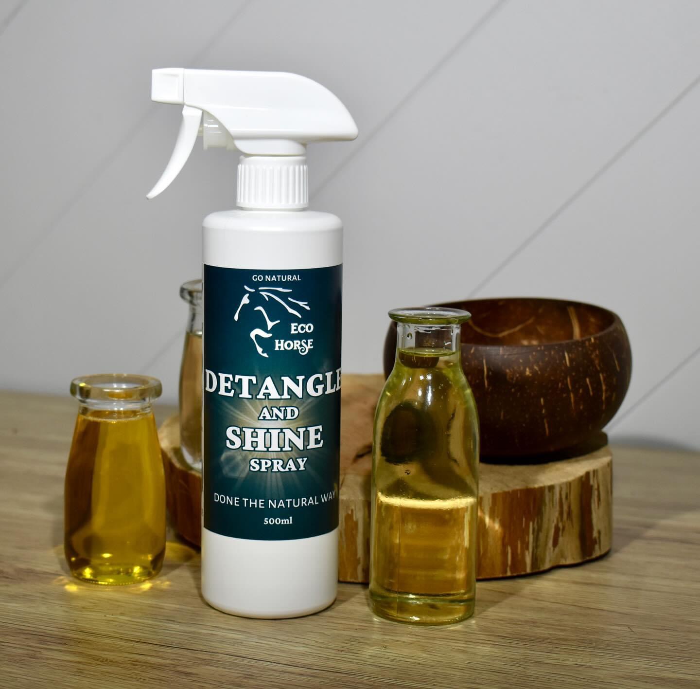 Eco Horse Detangle and Shine Spray - Vanilla