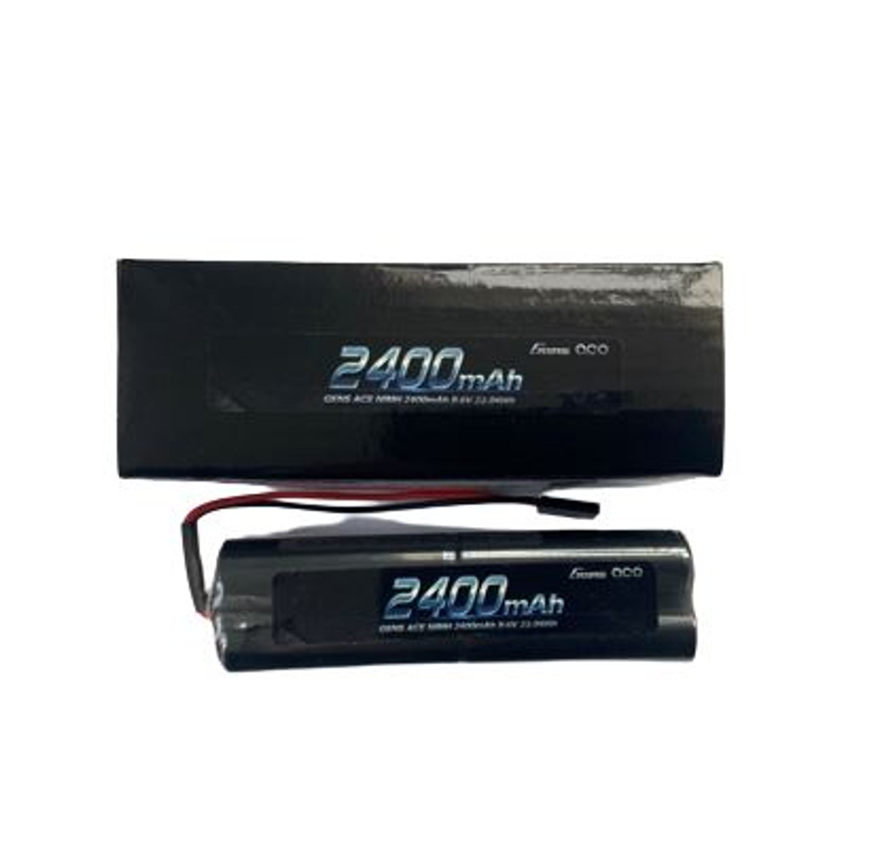 Gens Ace NIMH 2400mAh TX Rectangle Pack w/Futaba plug        GA2400-8SAA-FUT