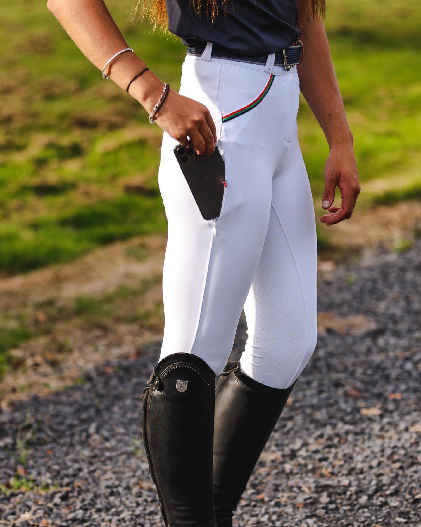 Equus Elite Show Breeches White - Size S