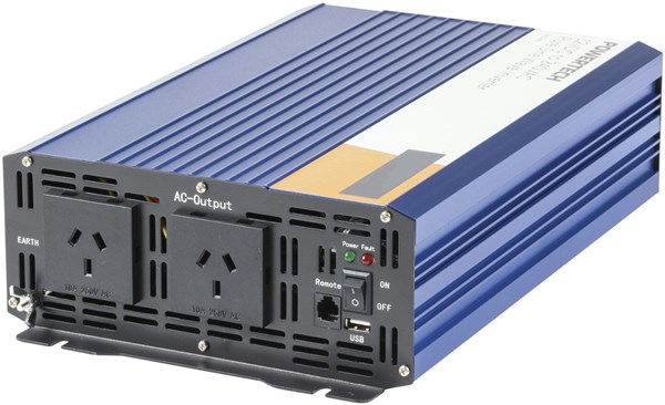 3000W 12VDC to 230VAC Pure Sine Wave Inverter - SAVE $100