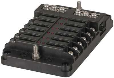 FUSE BLOCK BLADE 12WAY W/BUS BAR