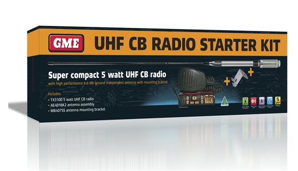 TRANSCEIVER UHF 5W START PK GME TX3100VP