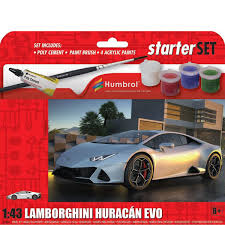 Airfix 1:43 Starter Kit Lamborghini Huracan Evo