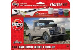 Airfix 1:43 Starter Kit  Land Rover Series 1 Pick up