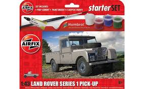 Airfix 1:43 Starter Kit  Land Rover Series 1 Pick up