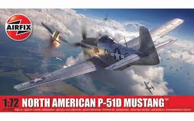 Airfix 1:72 North American P-51D Mustang A01004B