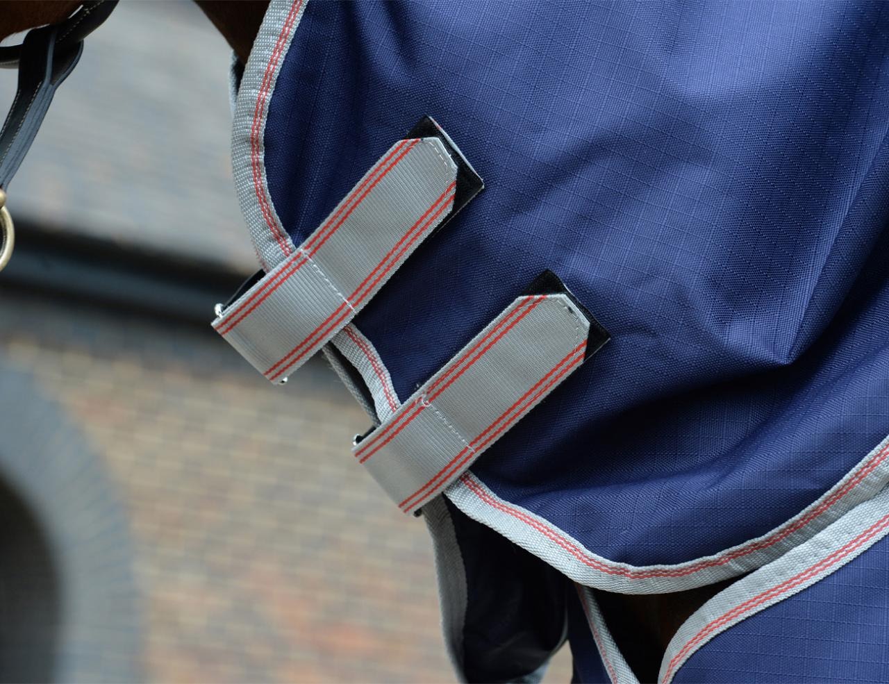 Weatherbeeta  Comfitec Essential Combo Heavy Navy/Silver/Red - 5'3