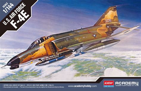 Academy 1/144 U.S. Airforce F-4E #12605