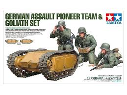 Tamiya 1/35 German Assualt Pioneer Team & Goliath Set