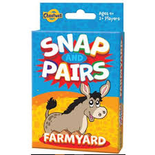 Snap and Pair Farmyard Card Game