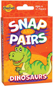 Snap and Pair Dinosaurs Card Game