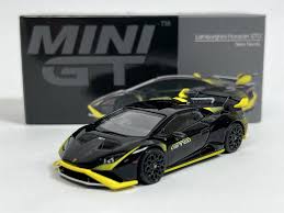 Mini GT 1:64 Lamborghini Huracan STO Nero