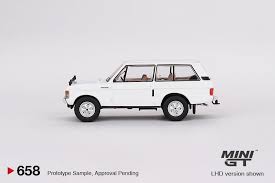 Mini GT 1:64 Range Rover Davos White