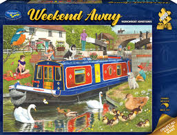 Weekend Away - Narrowboat Adventures   1000 pc Puzzle