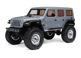 AXIAL 1/24 SCX24 JEEP WRANGLER JLU 4X4 ROCK CRAWLER BRUSHED RTR GRAY