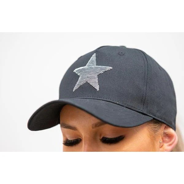 Bare Equestrian Cap - Sequin Star