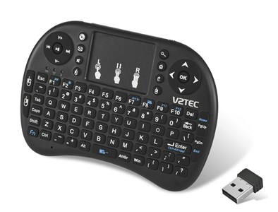 KEYBOARD MINI W/TOUCHPAD W/LESS 2.4GHZ