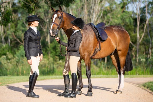 Bare Equestrian Competition Tight Ladies Hunter - Size XS ^