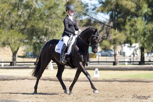 Bare Equestrian Competition Tights Youth White - Size 6-8