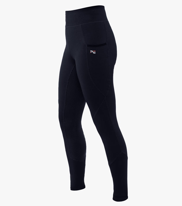 Premier Equine Alexa Ladies Riding Tights Navy 10