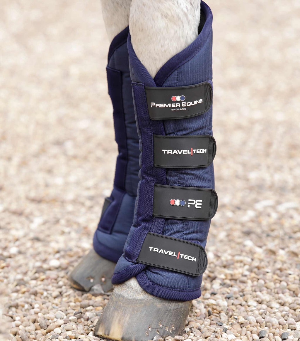 Premier Equine Travel-Tech Boots Navy L