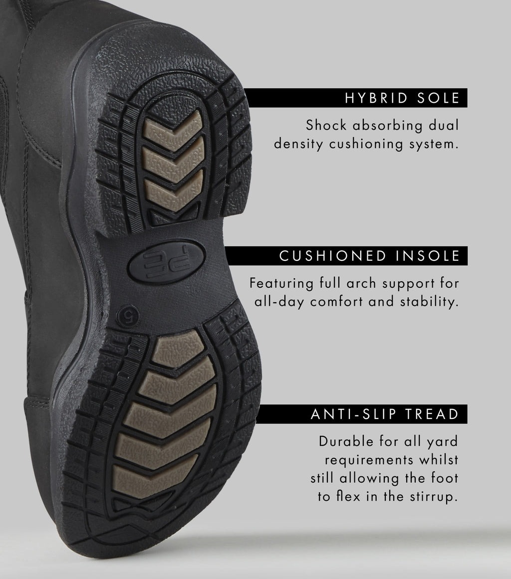 Premier Equine Vinci Boot Black - UK7 NZ 9