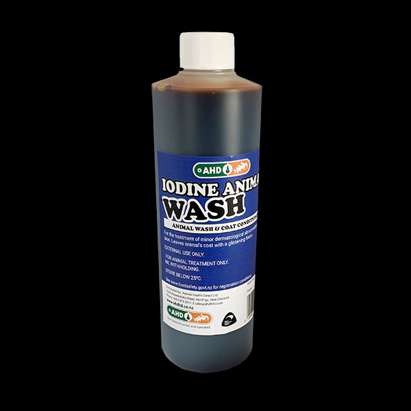 AHD Iodine Animal Wash 500ml