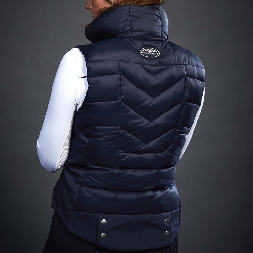 Weatherbeeta Dion Puffa Vest Navy - Size M