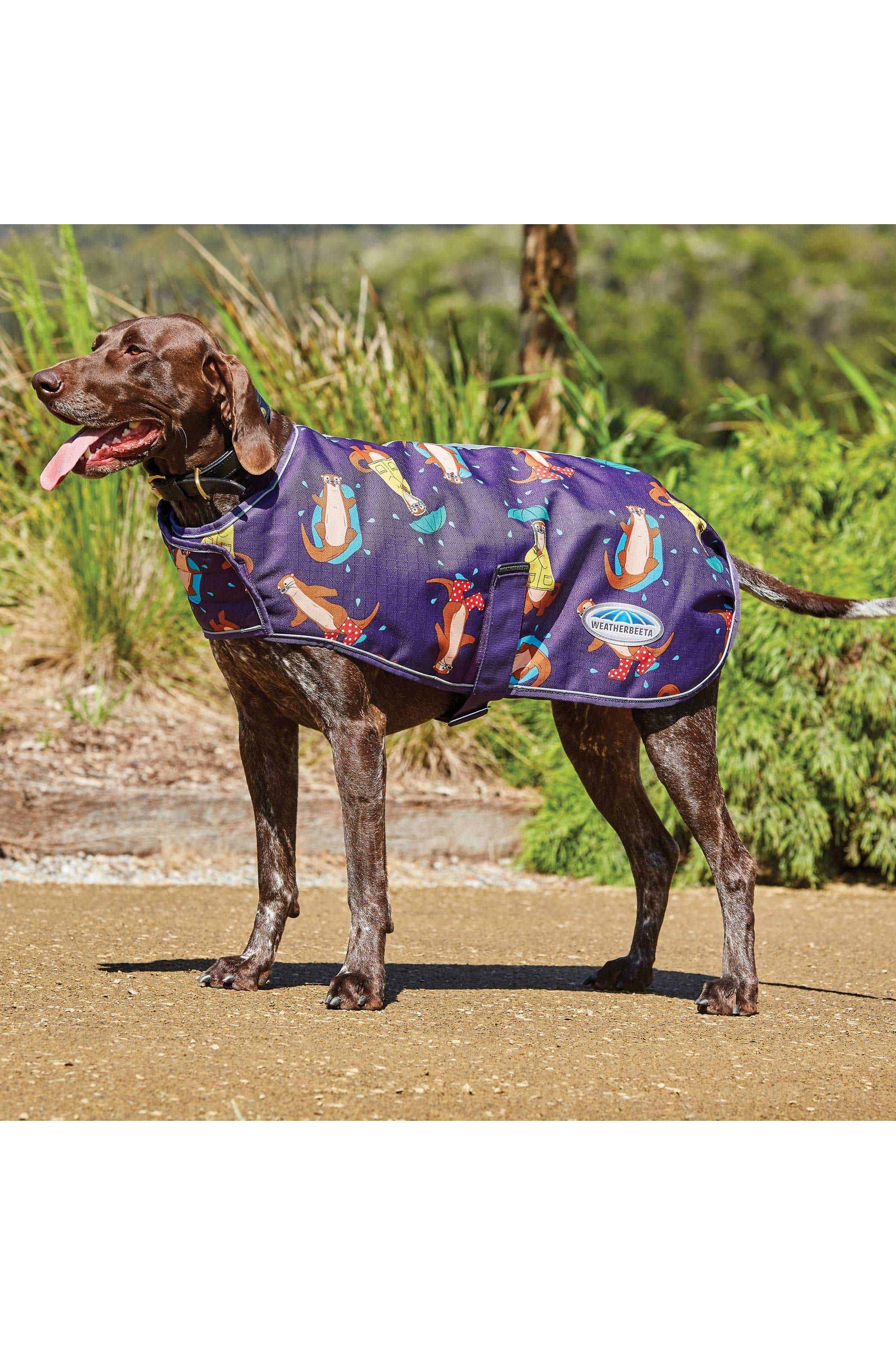 Weatherbeeta Dog Coat Parka Otter Print 40cm