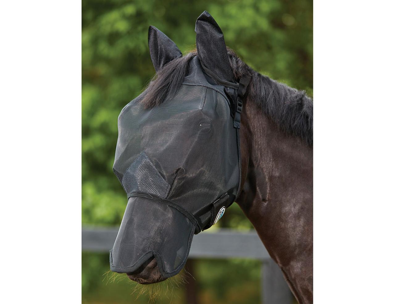 Weatherbeeta Double Dart Deluxe Fly Mask Ears/Nose - Cob