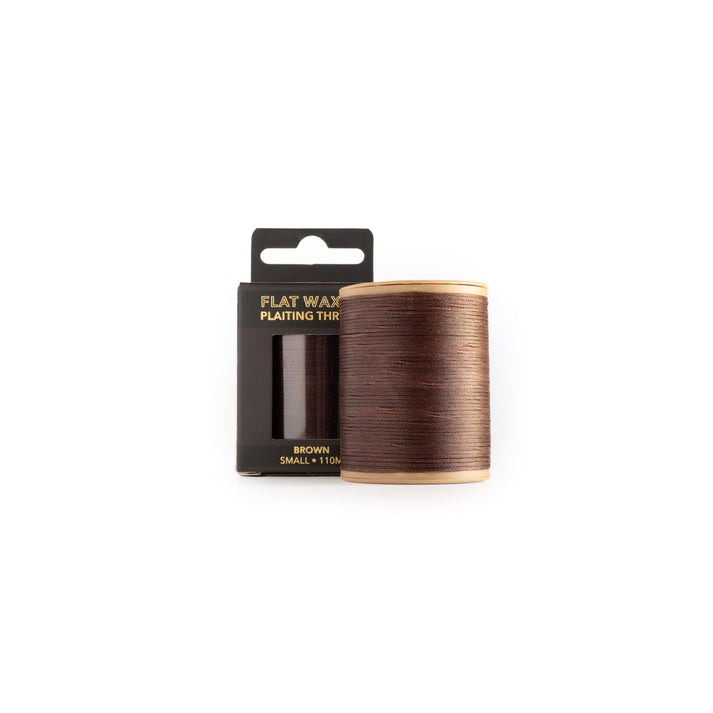 Hairy Pony Waxed Plaiting Thread - Brown