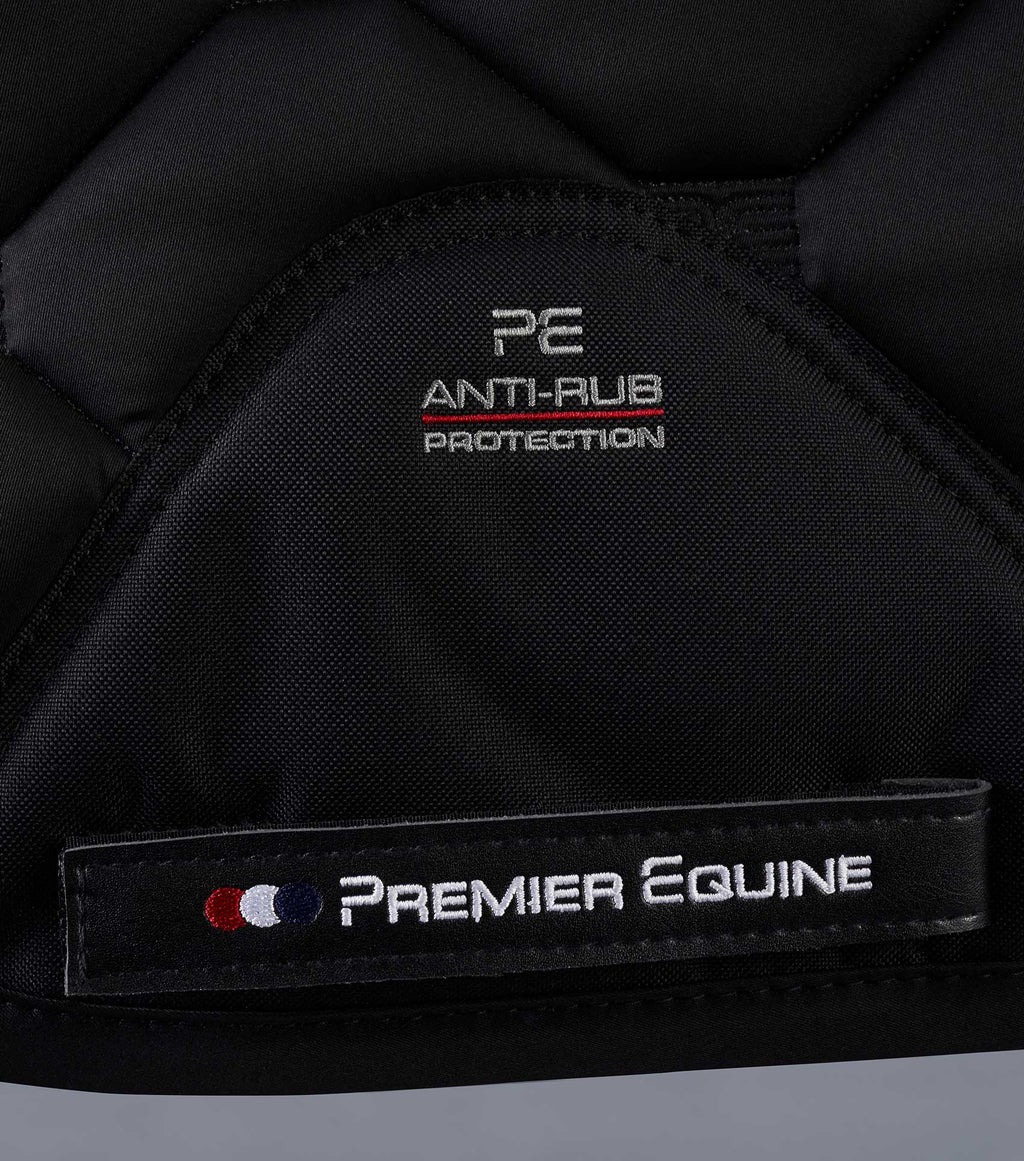 Premier Equine Saltare CC Jump Saddle Pad Black - Full